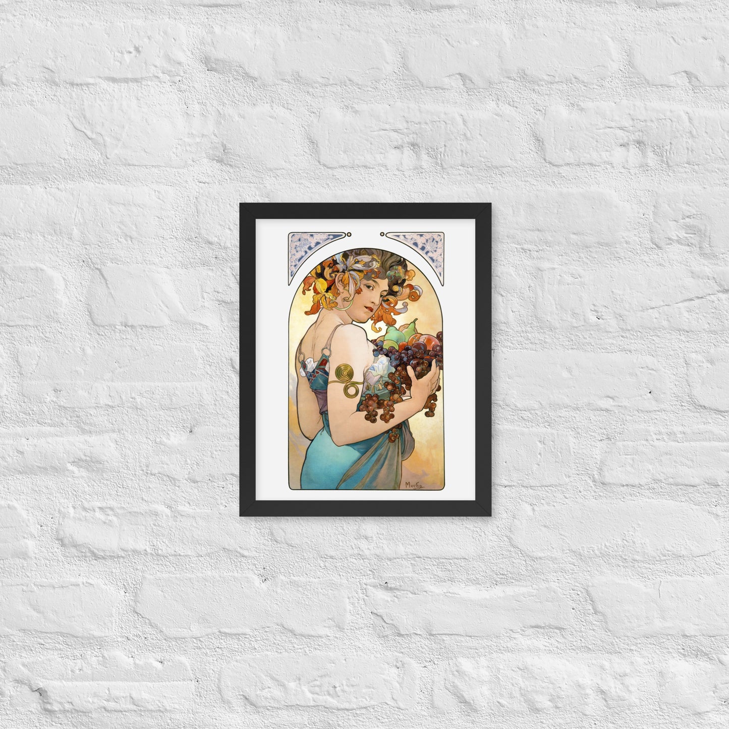 Fruit by Alphonse Maria Mucha