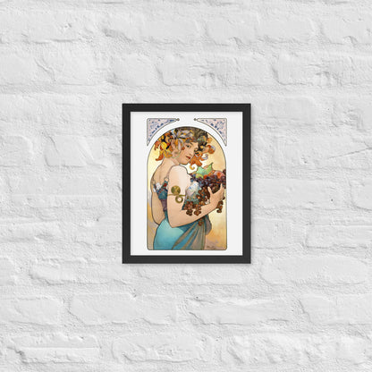 Fruit by Alphonse Maria Mucha