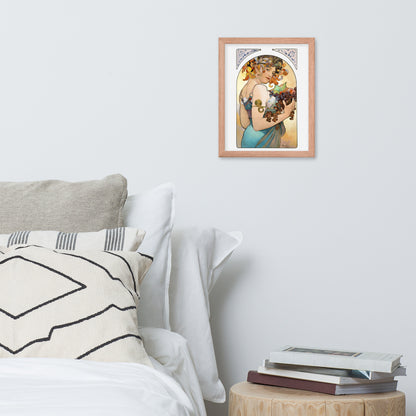 Fruit by Alphonse Maria Mucha