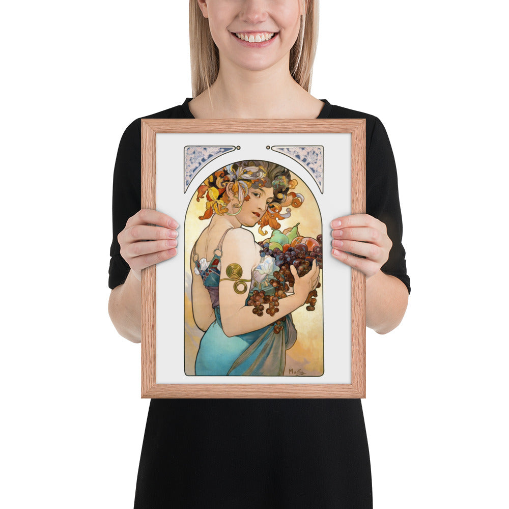 Fruit by Alphonse Maria Mucha