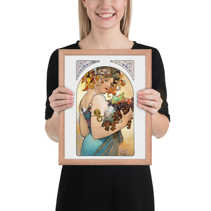 Fruit by Alphonse Maria Mucha