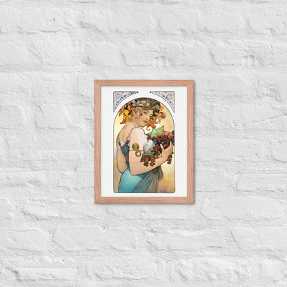 Fruit by Alphonse Maria Mucha