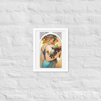 Fruit by Alphonse Maria Mucha