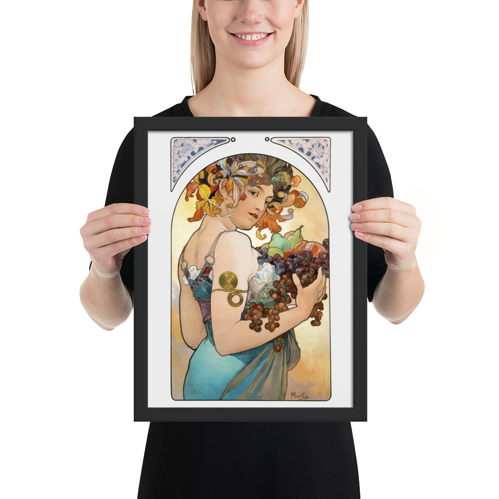 Fruit by Alphonse Maria Mucha
