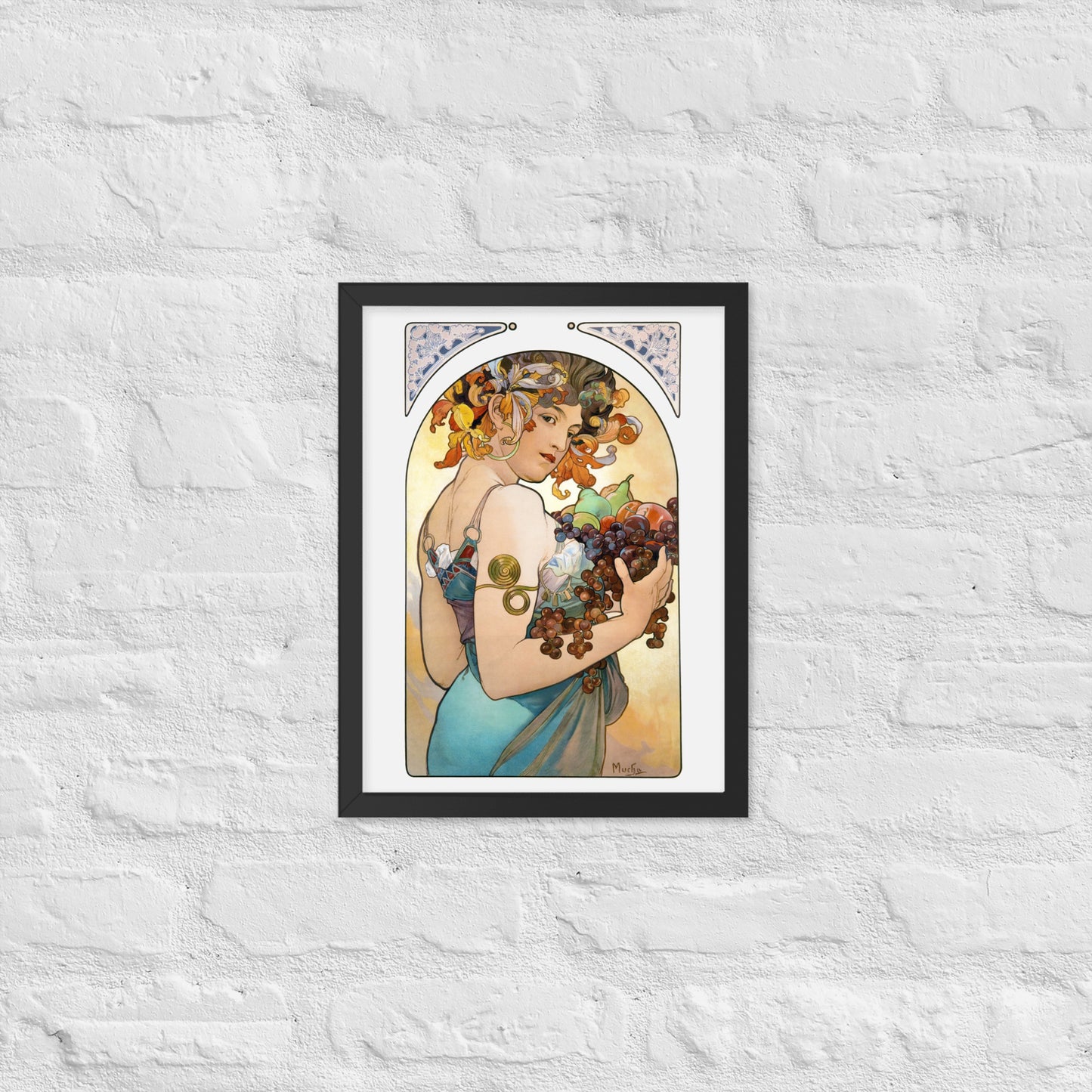 Fruit by Alphonse Maria Mucha