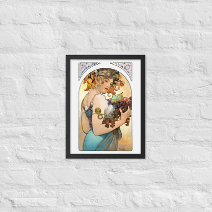 Fruit by Alphonse Maria Mucha