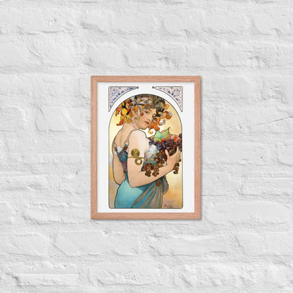 Fruit by Alphonse Maria Mucha