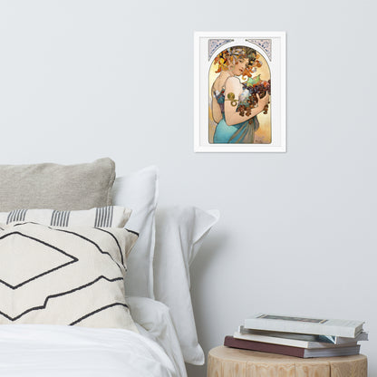 Fruit by Alphonse Maria Mucha