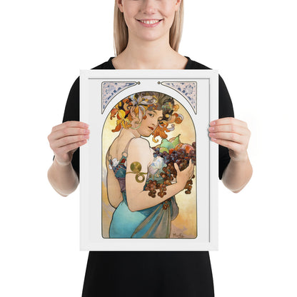 Fruit by Alphonse Maria Mucha