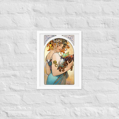 Fruit by Alphonse Maria Mucha