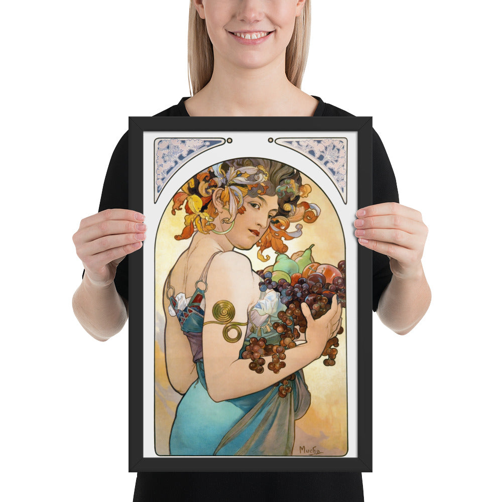 Fruit by Alphonse Maria Mucha
