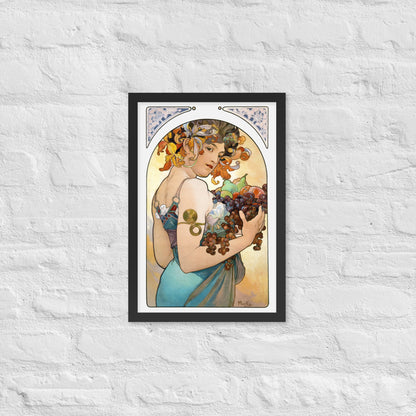 Fruit by Alphonse Maria Mucha