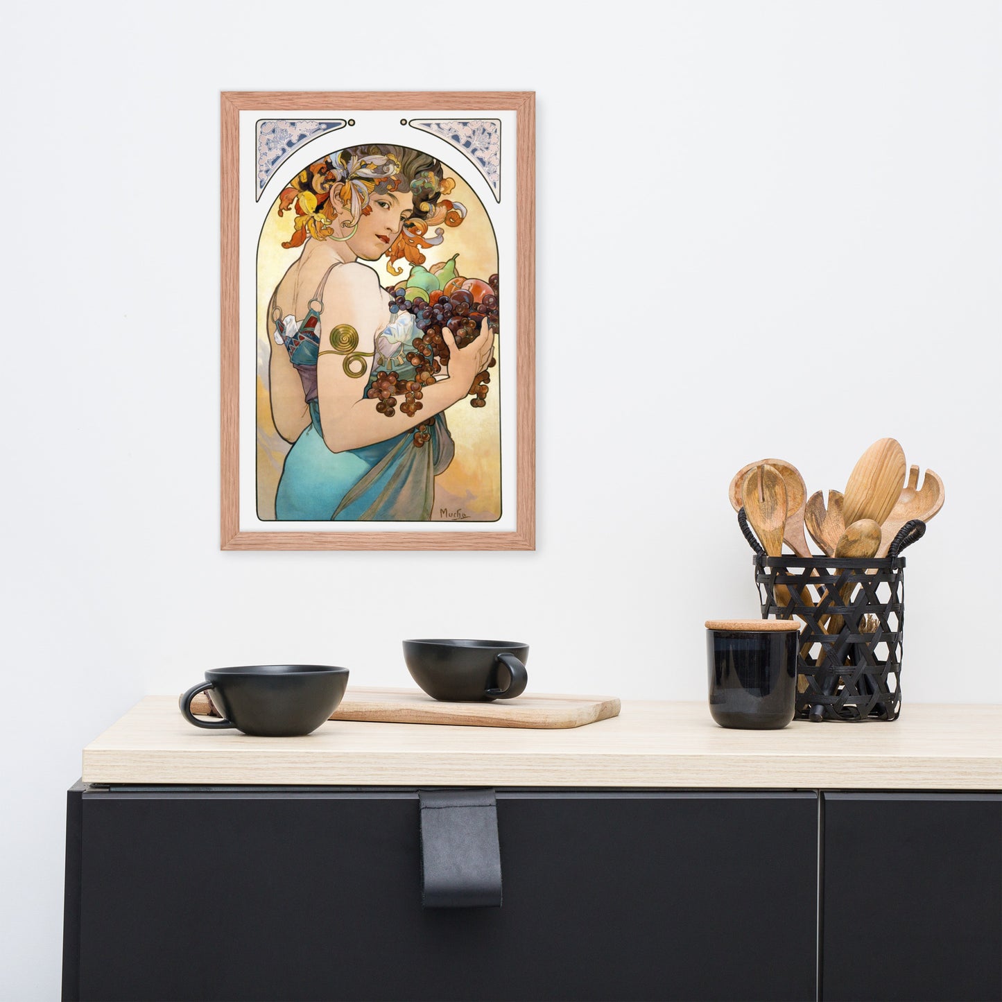 Fruit by Alphonse Maria Mucha