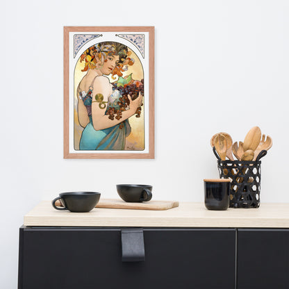 Fruit by Alphonse Maria Mucha