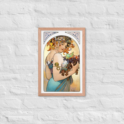 Fruit by Alphonse Maria Mucha