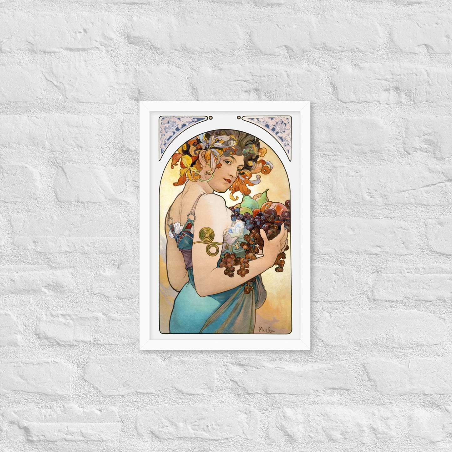 Fruit by Alphonse Maria Mucha