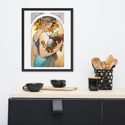 Fruit by Alphonse Maria Mucha