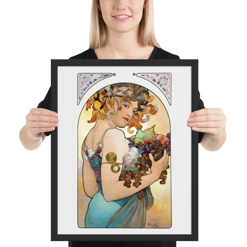 Fruit by Alphonse Maria Mucha