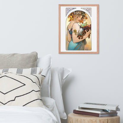 Fruit by Alphonse Maria Mucha