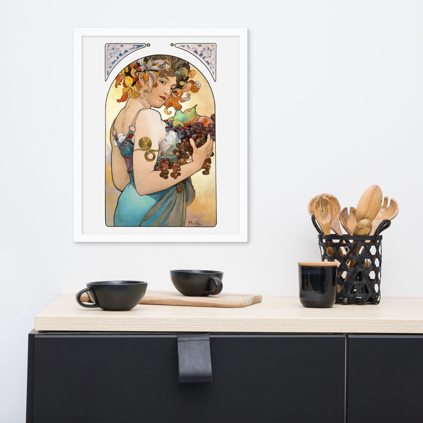 Fruit by Alphonse Maria Mucha