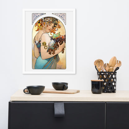 Fruit by Alphonse Maria Mucha