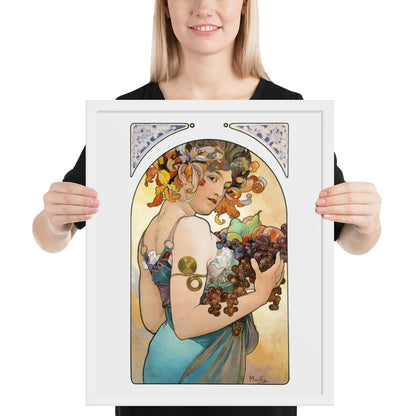 Fruit by Alphonse Maria Mucha