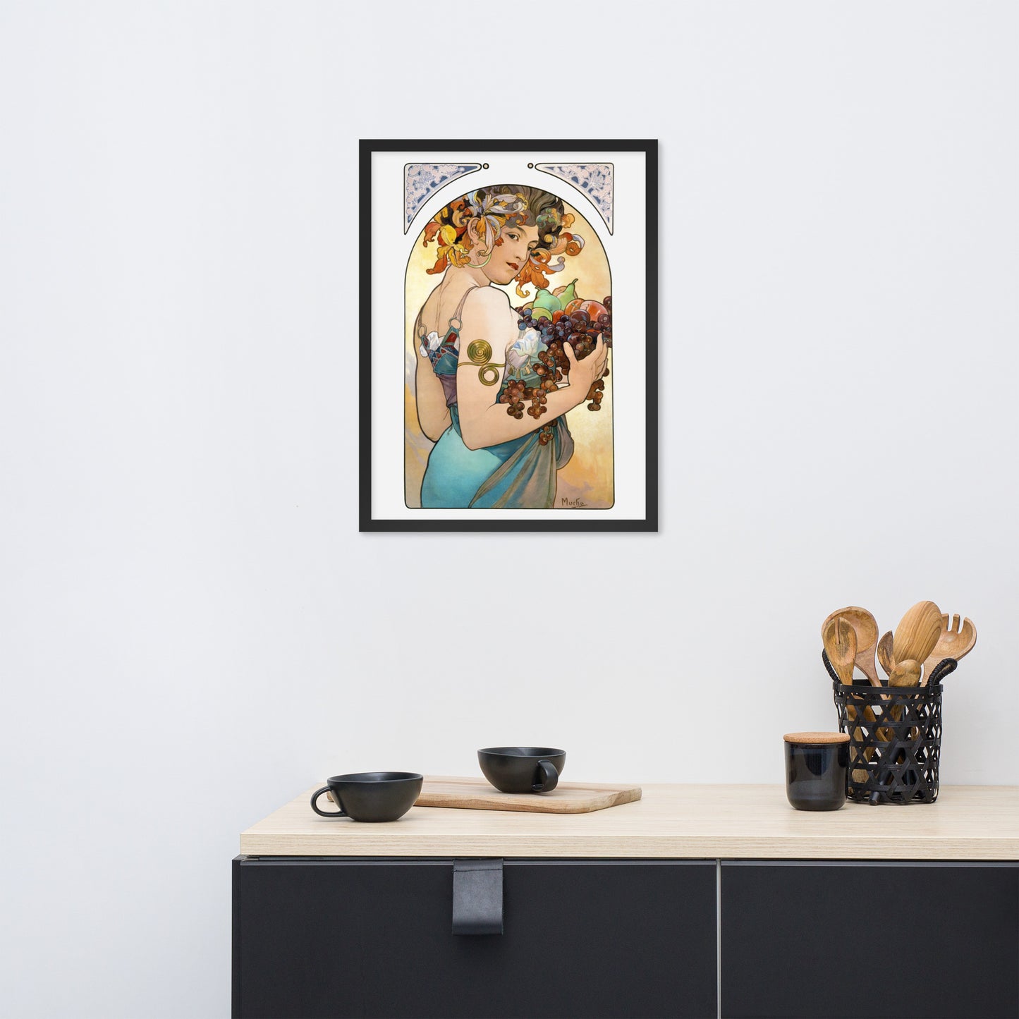 Fruit by Alphonse Maria Mucha