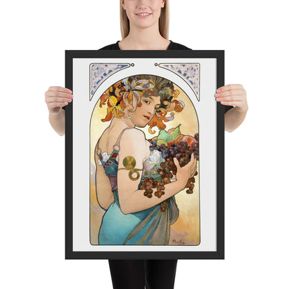 Fruit by Alphonse Maria Mucha