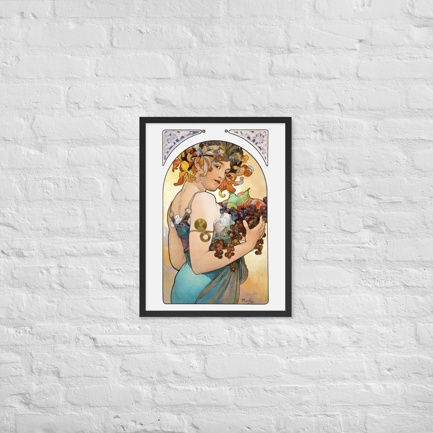 Fruit by Alphonse Maria Mucha