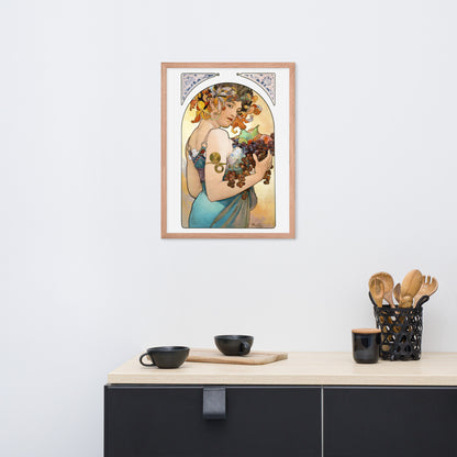 Fruit by Alphonse Maria Mucha