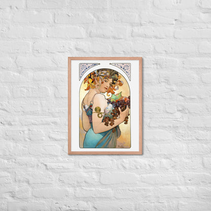 Fruit by Alphonse Maria Mucha