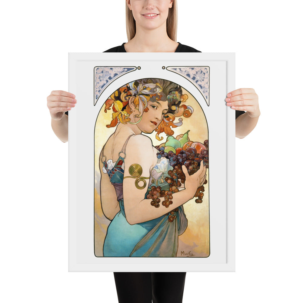 Fruit by Alphonse Maria Mucha