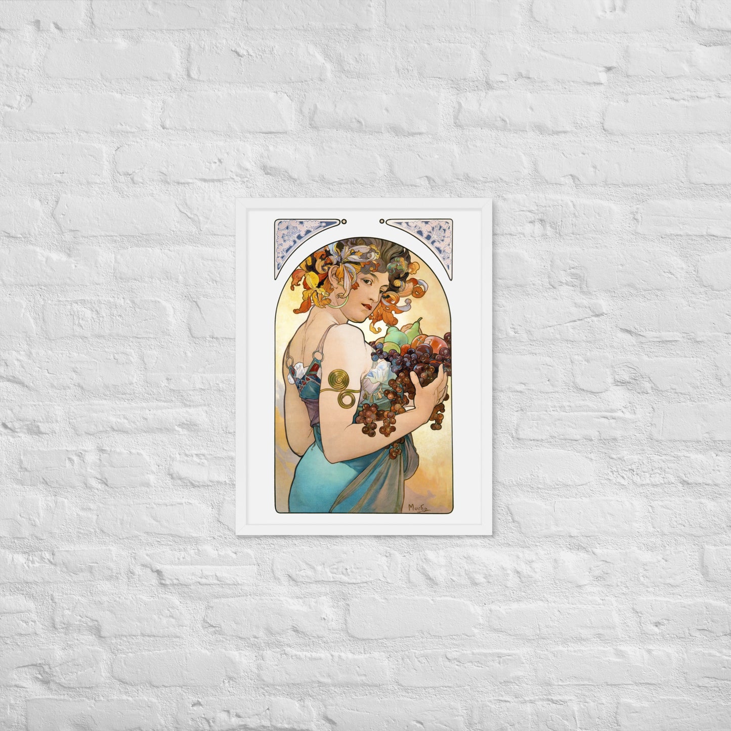 Fruit by Alphonse Maria Mucha