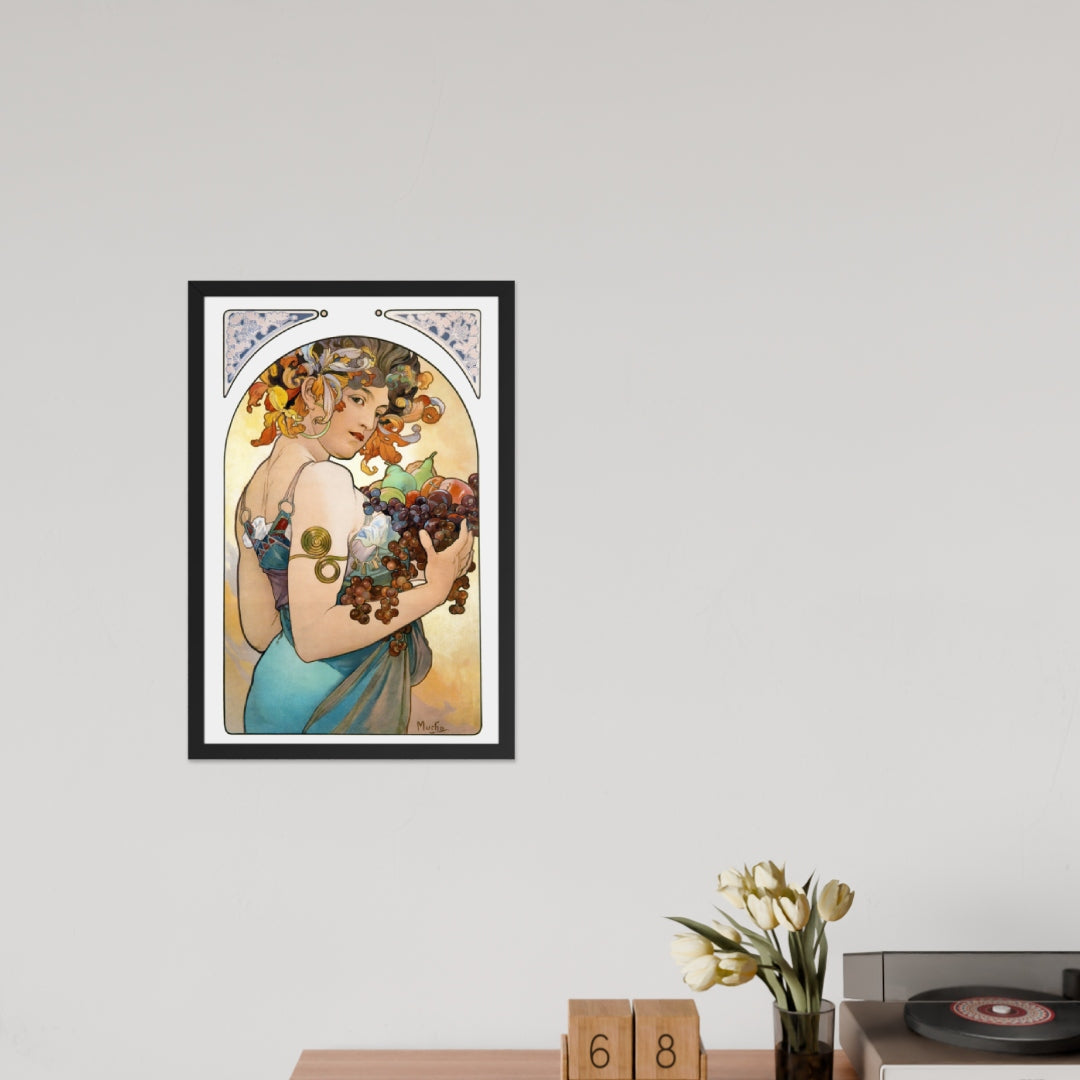 Fruit by Alphonse Maria Mucha