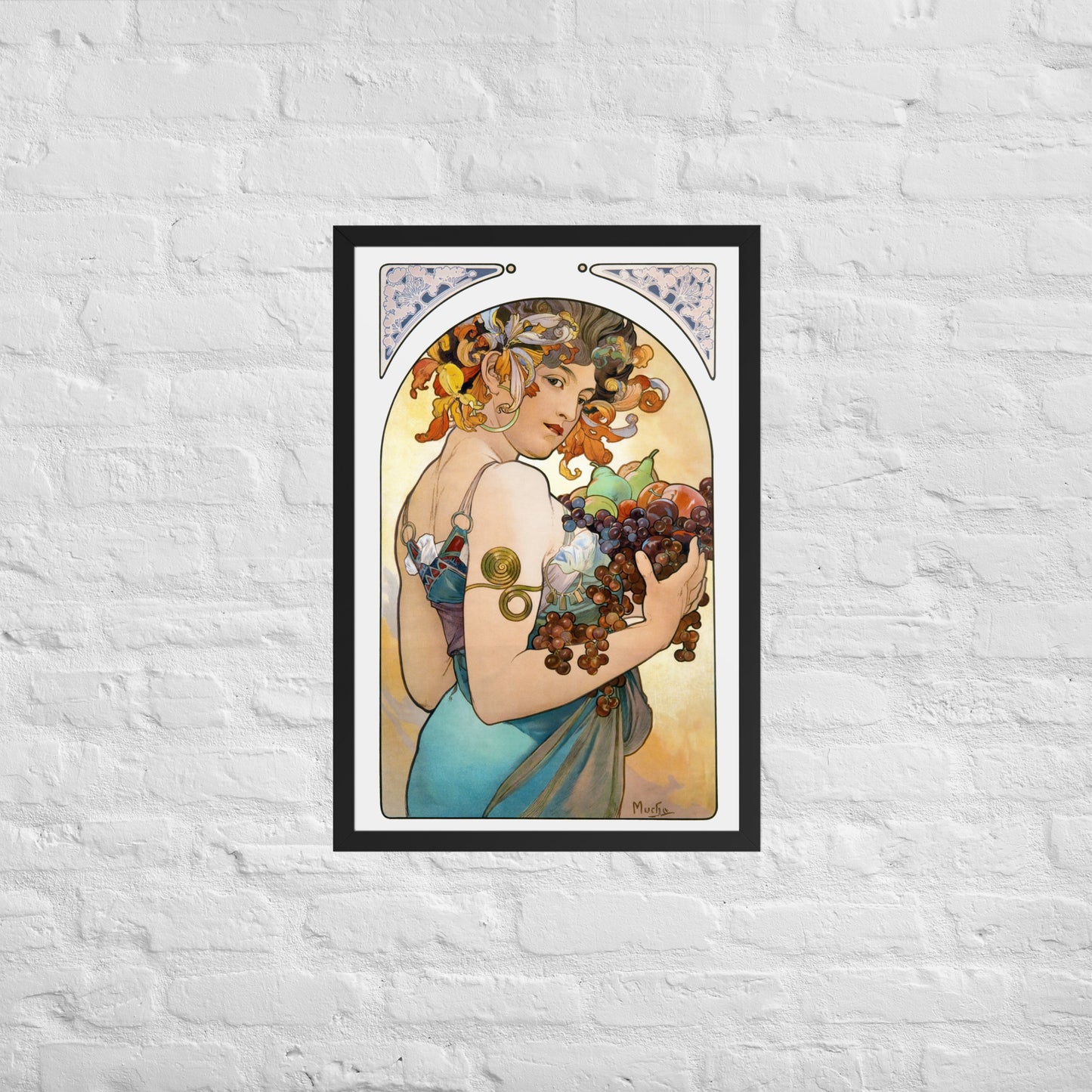 Fruit by Alphonse Maria Mucha