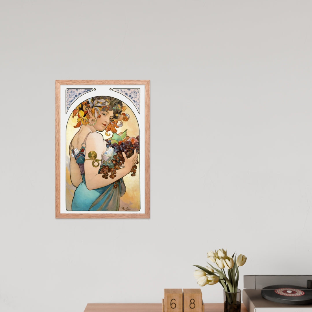 Fruit by Alphonse Maria Mucha