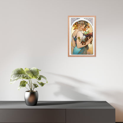 Fruit by Alphonse Maria Mucha