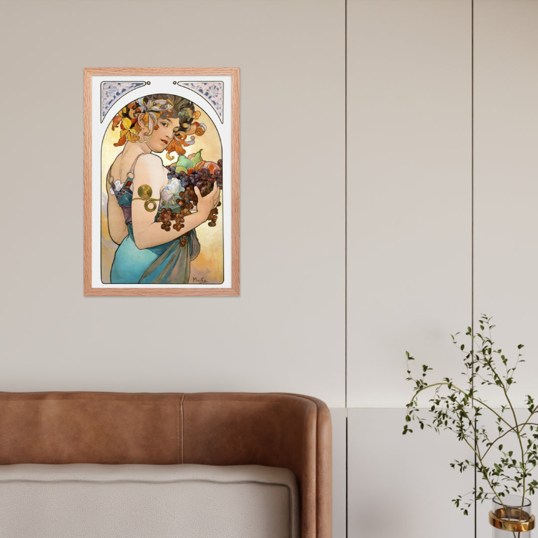 Fruit by Alphonse Maria Mucha