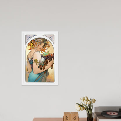 Fruit by Alphonse Maria Mucha