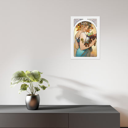 Fruit by Alphonse Maria Mucha