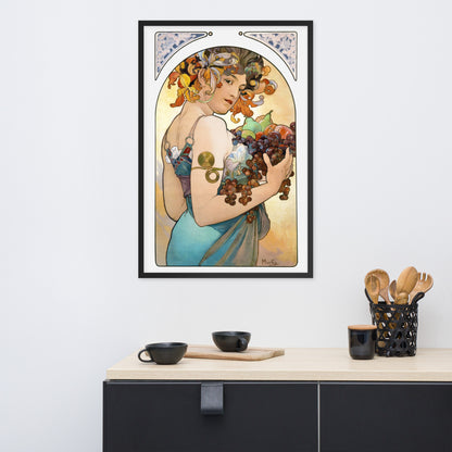 Fruit by Alphonse Maria Mucha