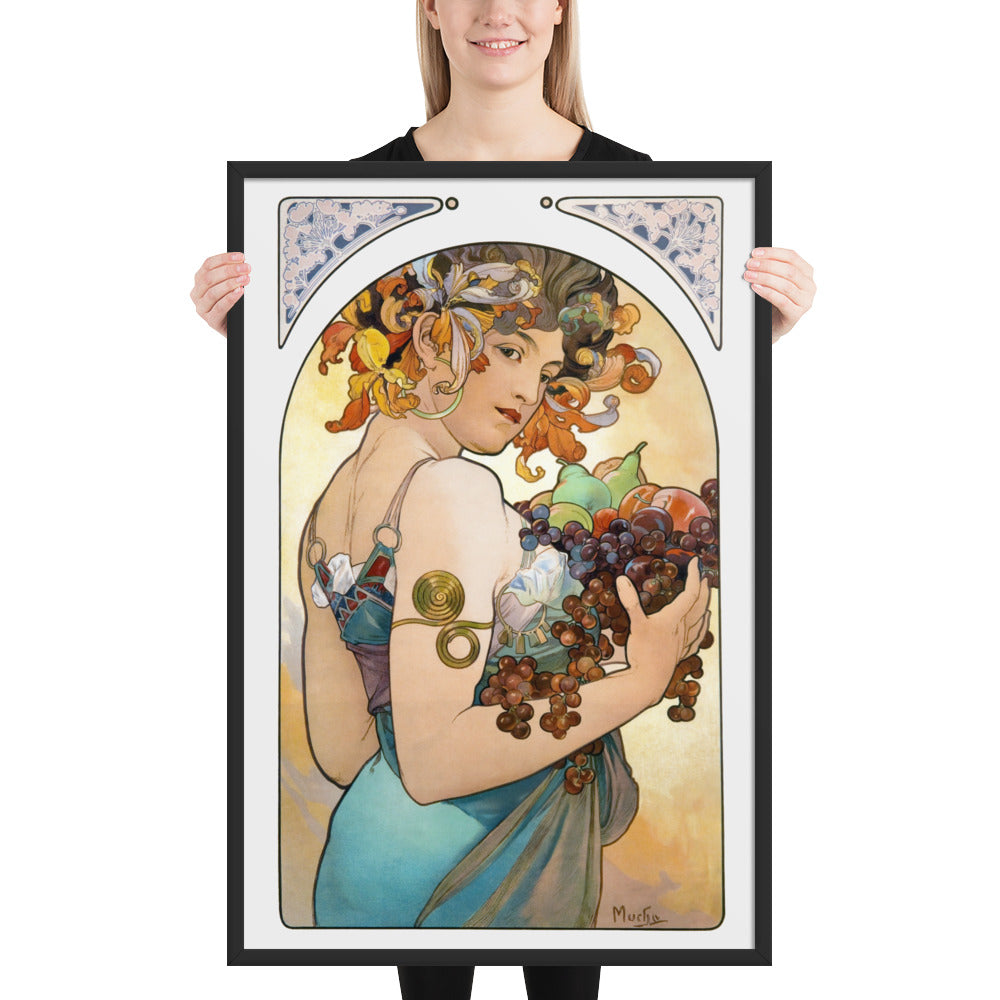 Fruit by Alphonse Maria Mucha