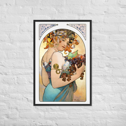 Fruit by Alphonse Maria Mucha