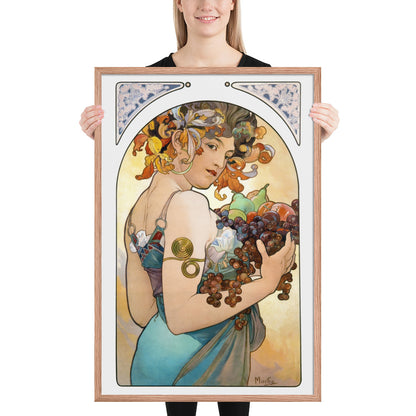 Fruit by Alphonse Maria Mucha