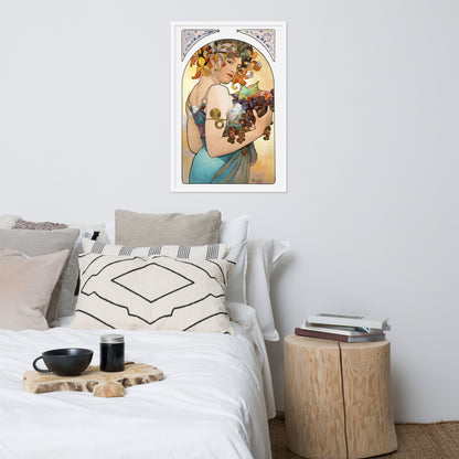 Fruit by Alphonse Maria Mucha