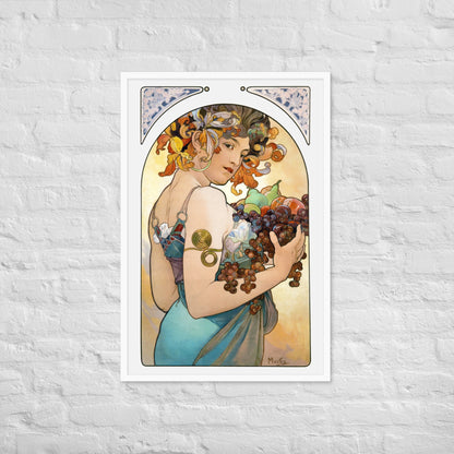 Fruit by Alphonse Maria Mucha