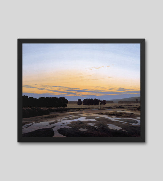 The Great Enclosure by Caspar David Friedrich