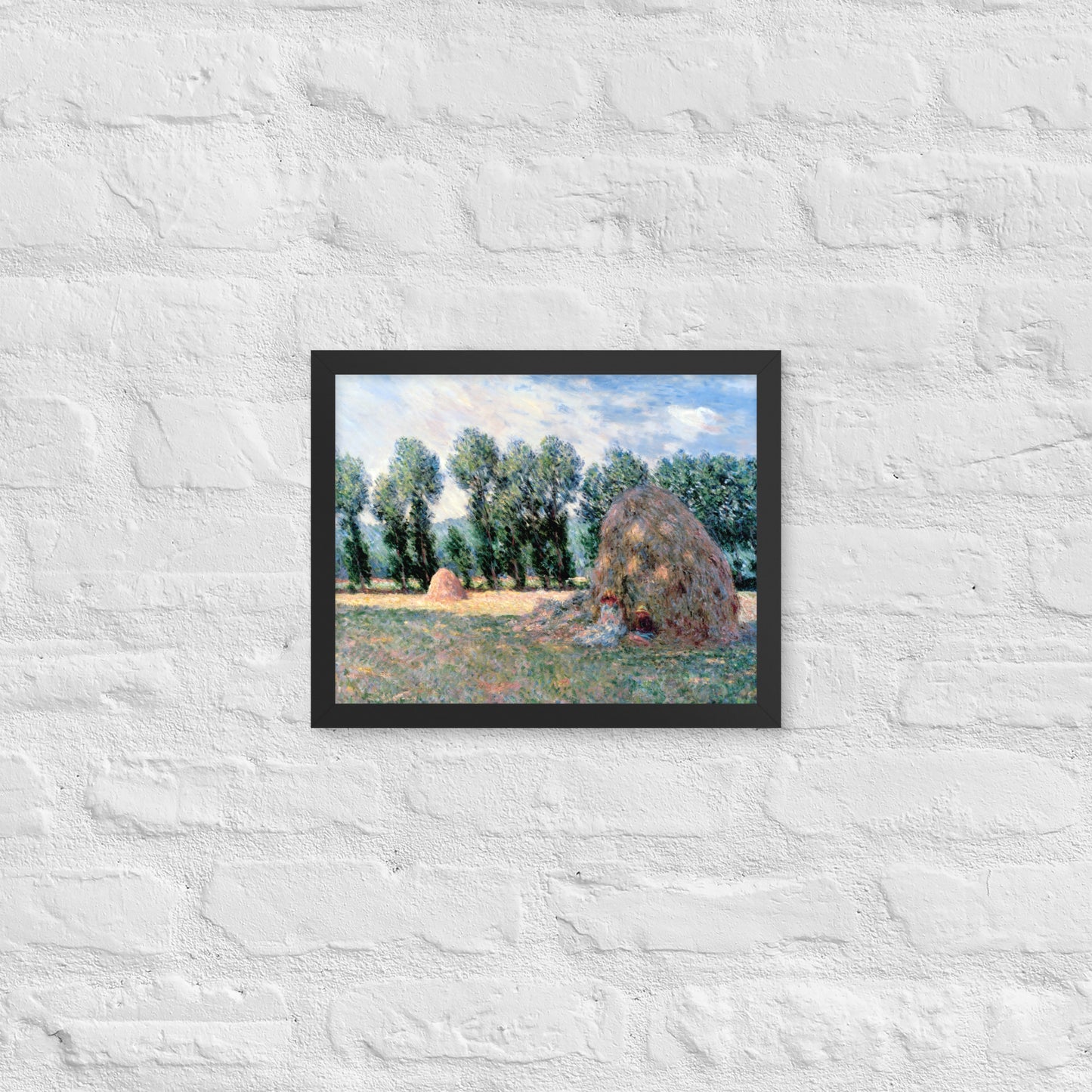 Haystacks by Claude Monet