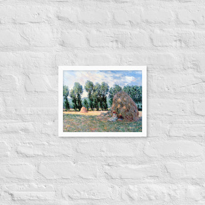 Haystacks by Claude Monet