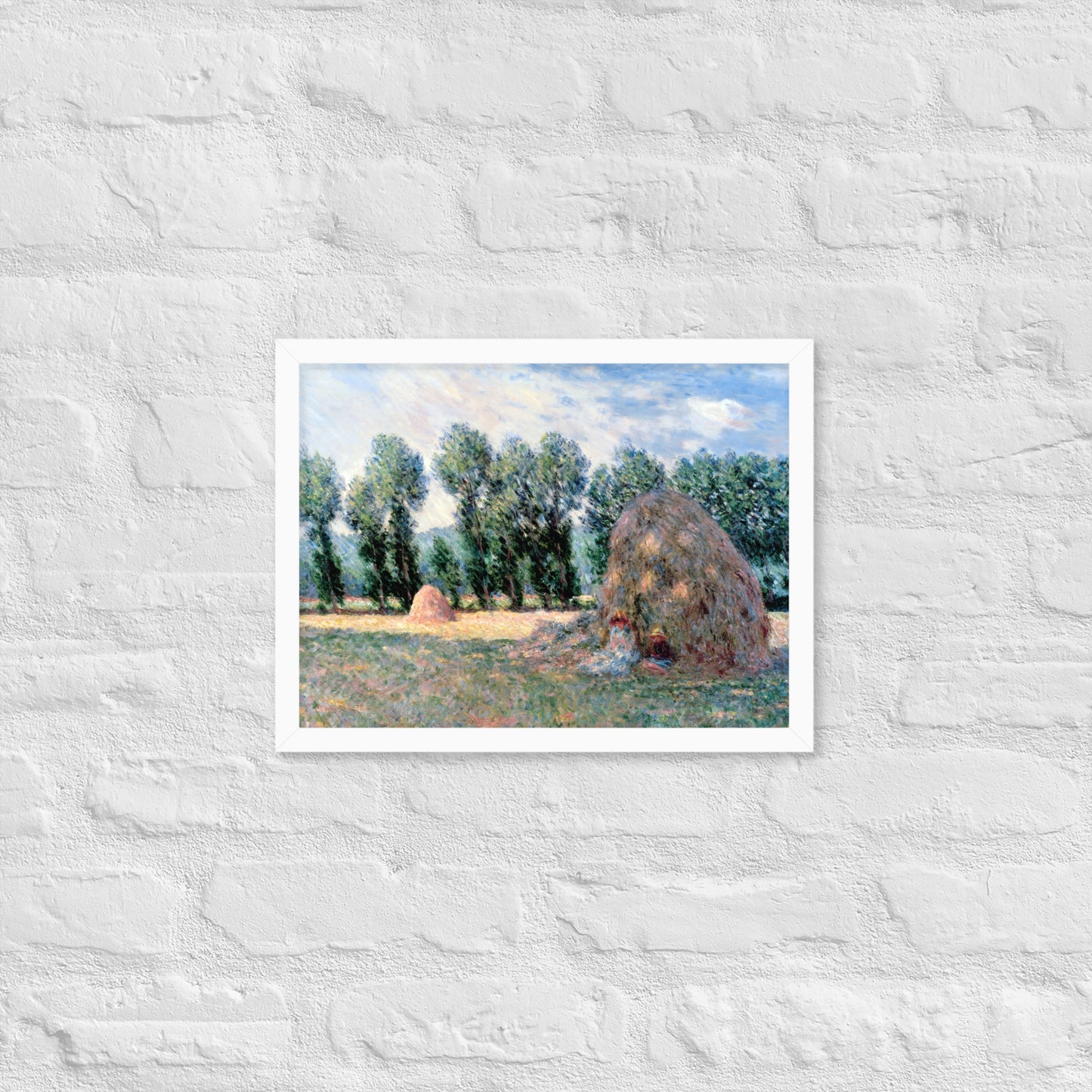 Haystacks by Claude Monet
